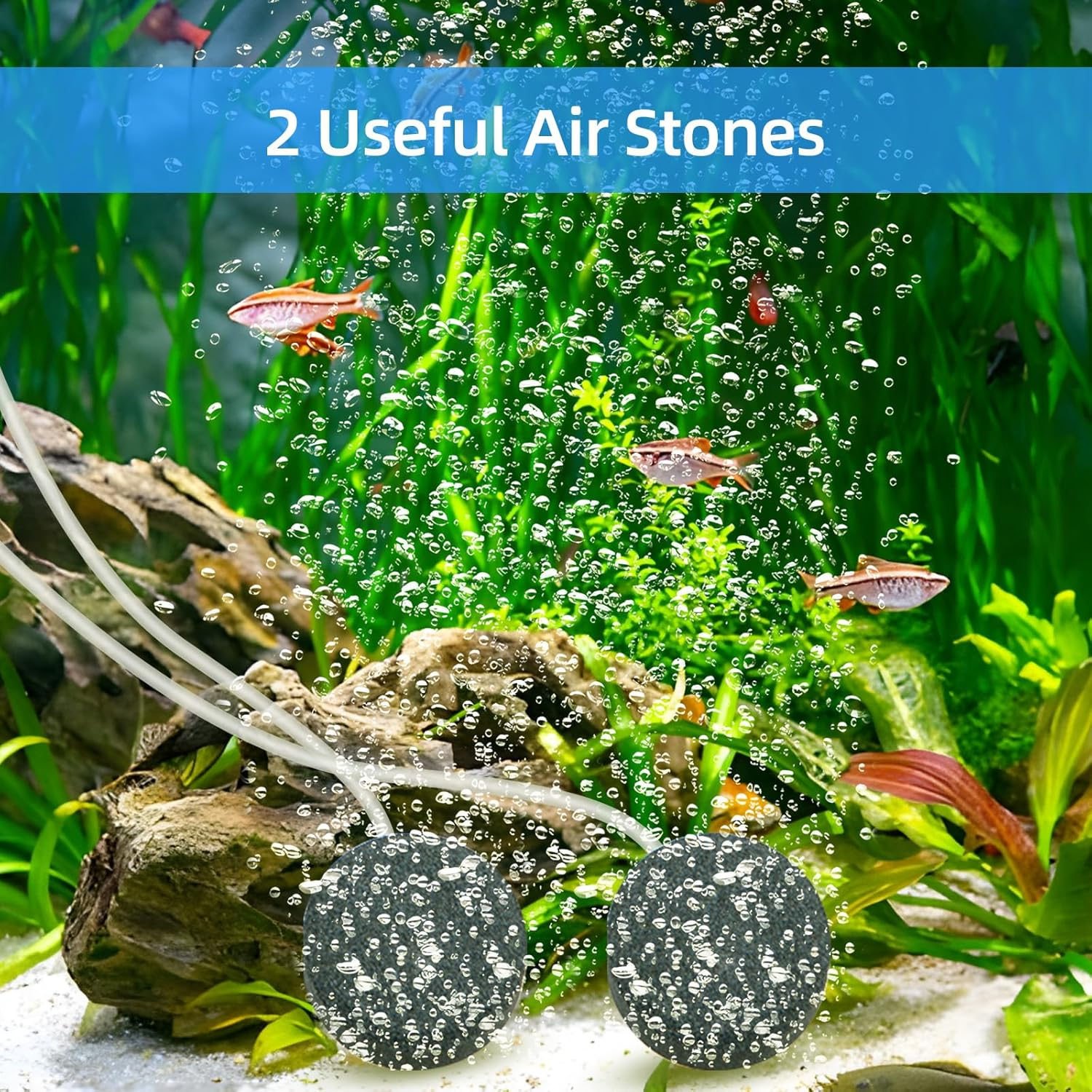 Solar Pond Aerator with Air Pump 3 Modes 4W Air Oxygen Pump with Pipe 2 Air Bubble Stones No Noise Solar Powered Pond Aerator for Pond Stock Tank Fishing Hydroponics image number 4