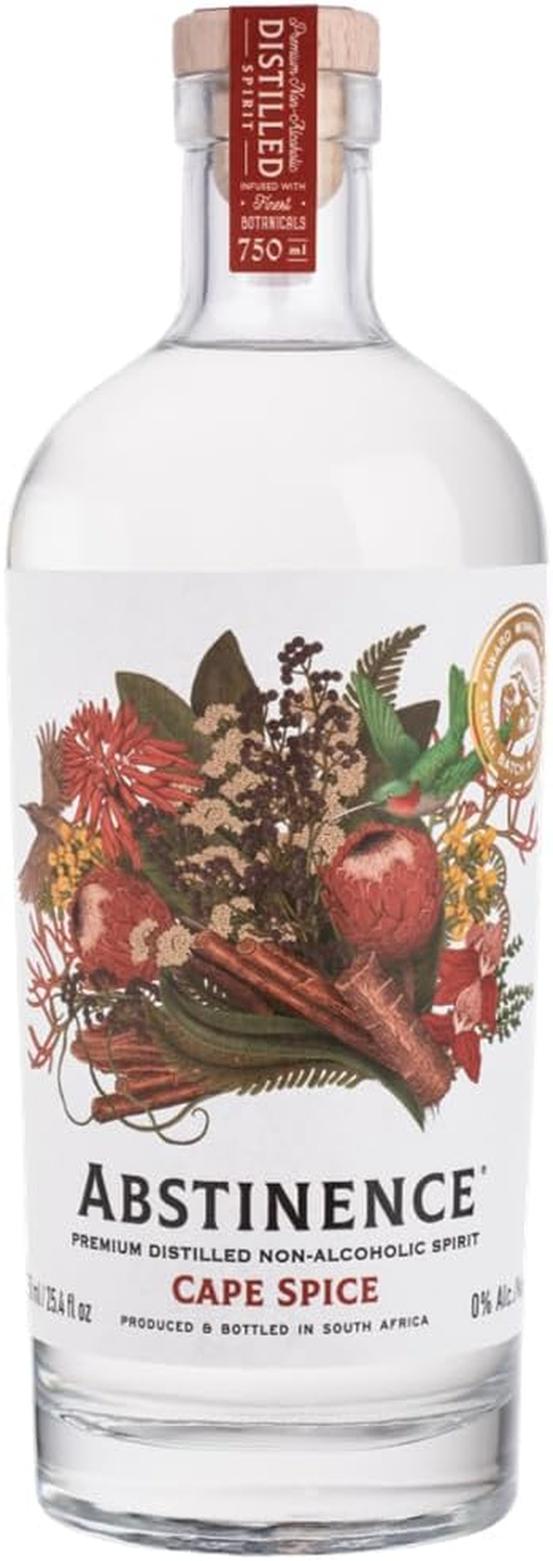 Abstinence Cape Spice Non Alcoholic Gin 750Ml image number 1
