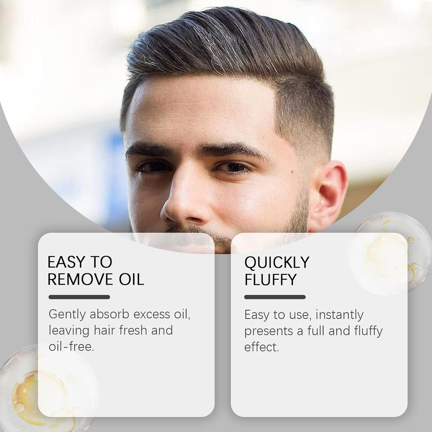 Texture Powder, Easy to Apply Natural Look Volumizing Texturizing Styling Powder, Portable Grooming for Instant Volume for Parties, Business Trips, 40G image number 4