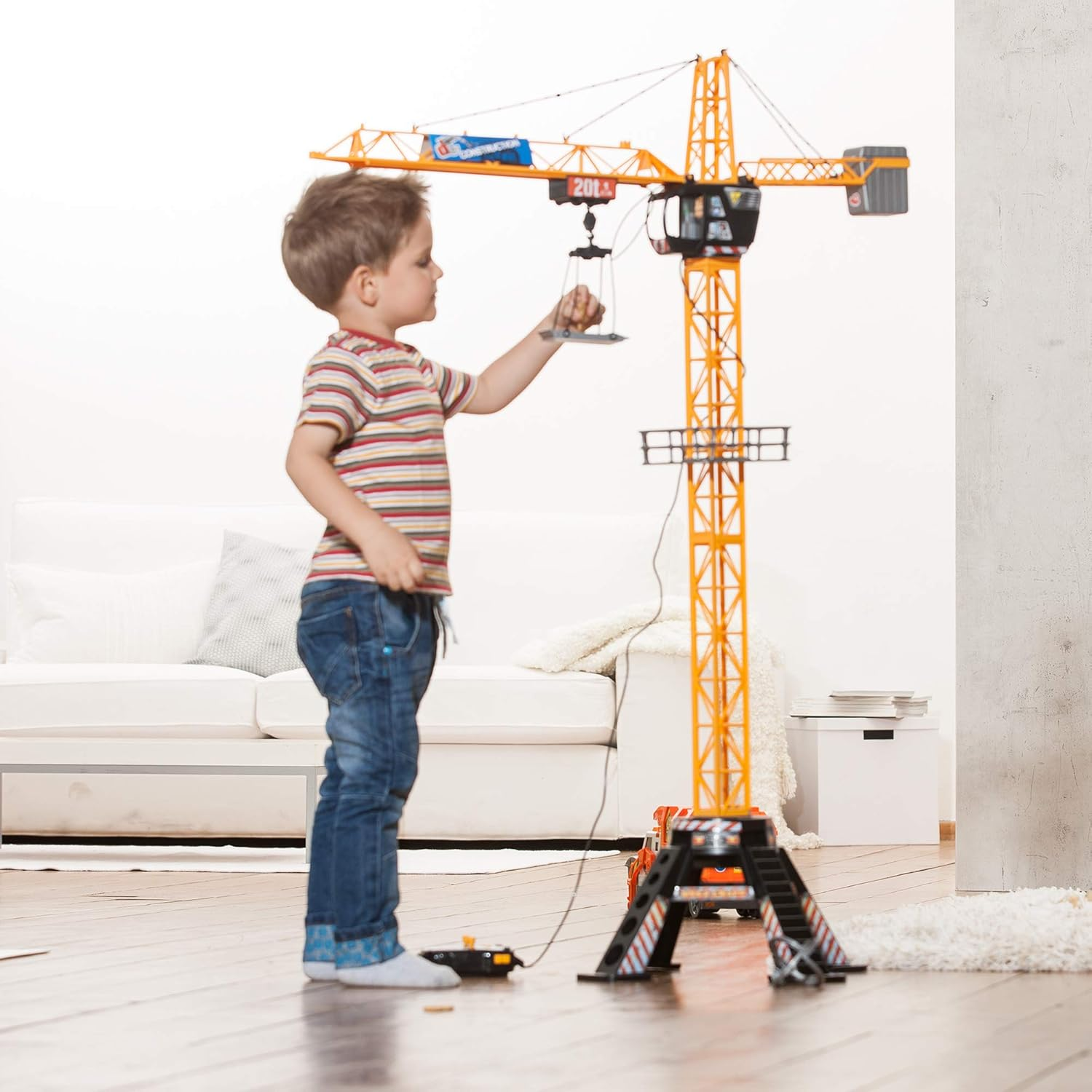 Dickie Toys - Mighty Construction Crane RC image number 2