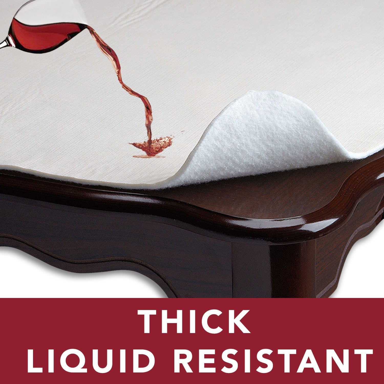 LAMINET Deluxe Cushioned Heavy Duty Table Pad, 52" X 108" image number 1