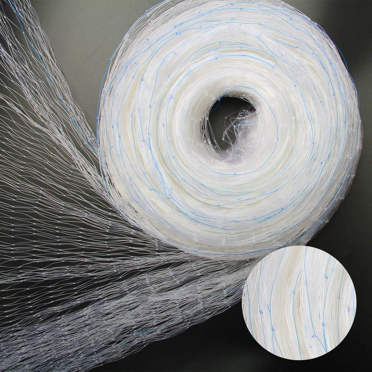 Coolrunner Anti-Bird Netting, 33FT X 16.4FT Bird Net, Nylon Garden Netting with 100Pcs Cable Ties Protect Garden Farm Fruit and Vegetables from Birds, Deer image number 4