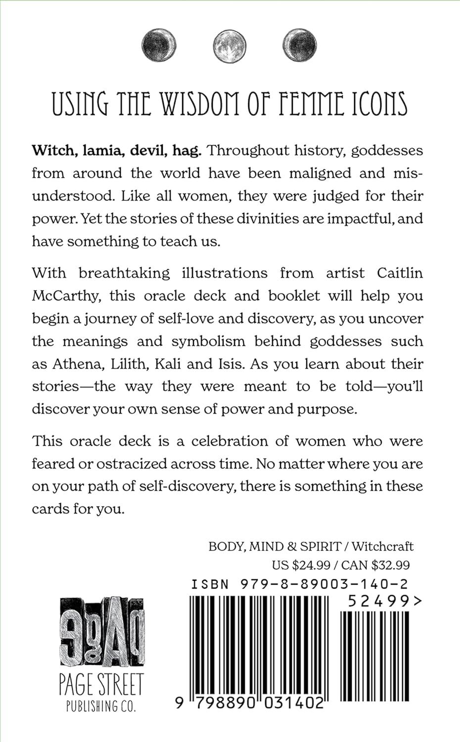 The Dark Goddesses Oracle Deck: Unleash Your Divine Femme Magic image number 1