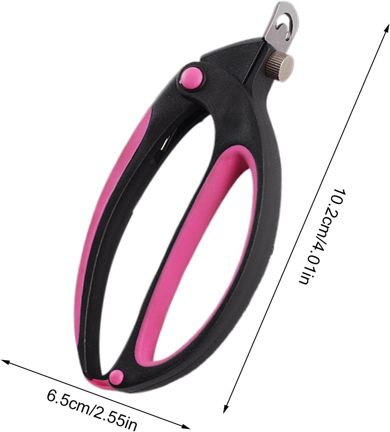 Nail Cutter for Men - Fake Nail Tips Cutter - Stainless Steel Adjustable Trimmer Grooming Tool for Men Women Pet Home Salon Pedicure Care image number 4