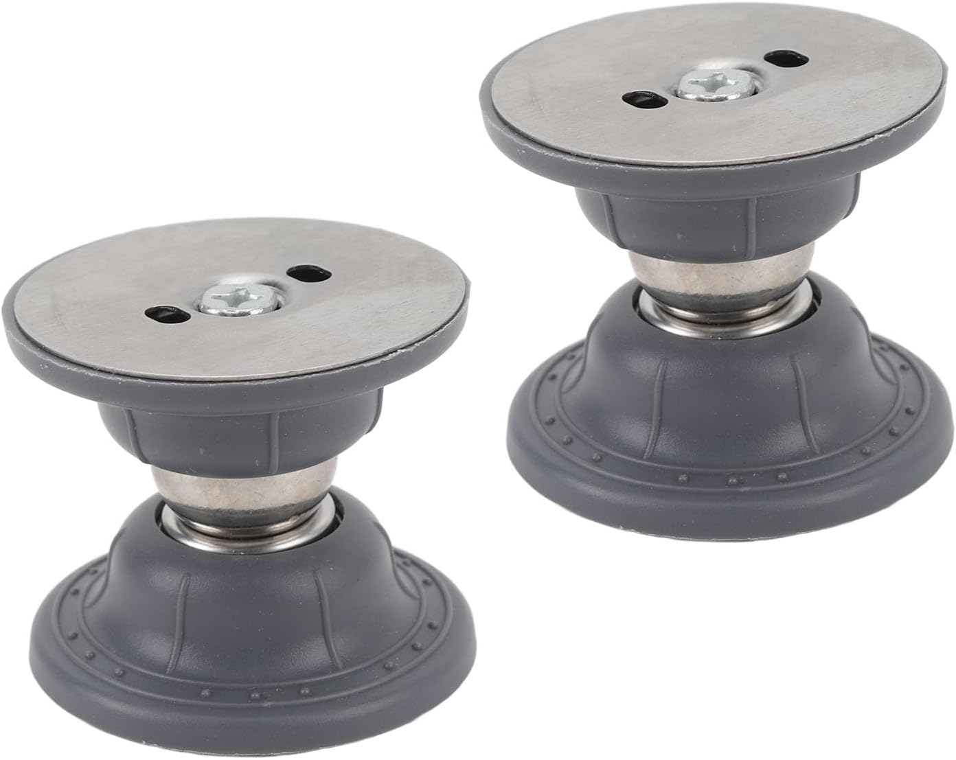 Pair of RV Magnetic Door Catch, RV Door Holder Latch RV Door Catch Latch Heavy Duty Baggage Door Catch for Motorhome, Travel Trailer, with Strong Magnetic Suction (Grey) image number 6