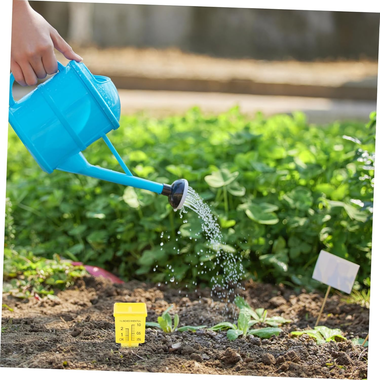 Alasum 9Pcs Outdoor Rain Gauge Sprinkler Catch Cups for Garden Lawn Water Management Accurate Rainfall Measurement Tool image number 6