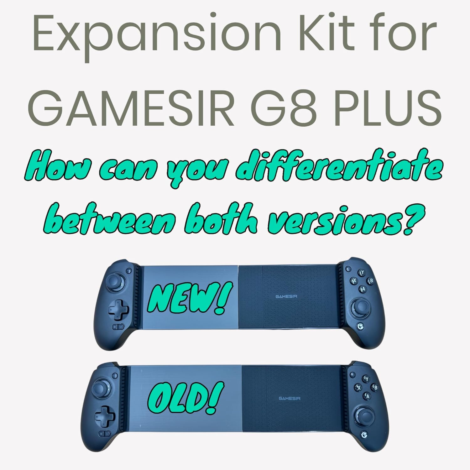 Expansion Kit for GAMESIR G8 plus Controller for Tablets - (Extended Range 4 to 16.5 Inches) DYI - EASY to INSTALL - IMPORTANT: Please Watch the Instalation Video before Purchasing - THIS IS NOT A