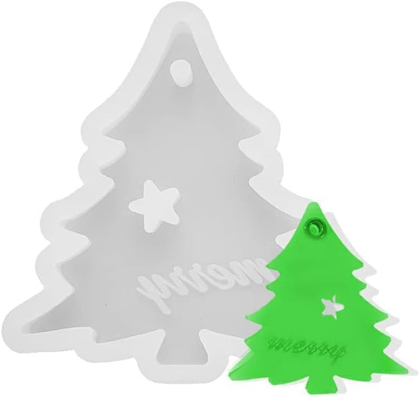 Biscuit Molds Kitchen Baking Handmade Christmas Themed Embossed Mould Dessert Fondant Casting Die Cupcake Chocolate, Xmas Tree A image number 2