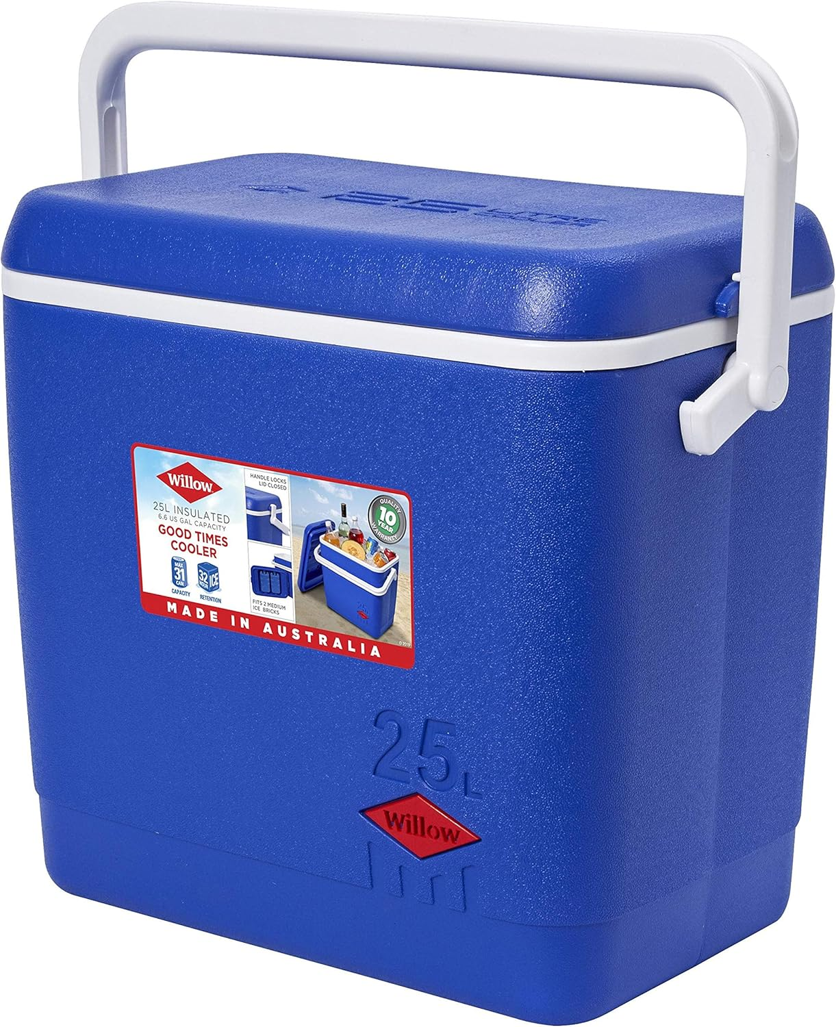 Decor Good Times Cooler, 25 Litre Capacity, Blue image number 4