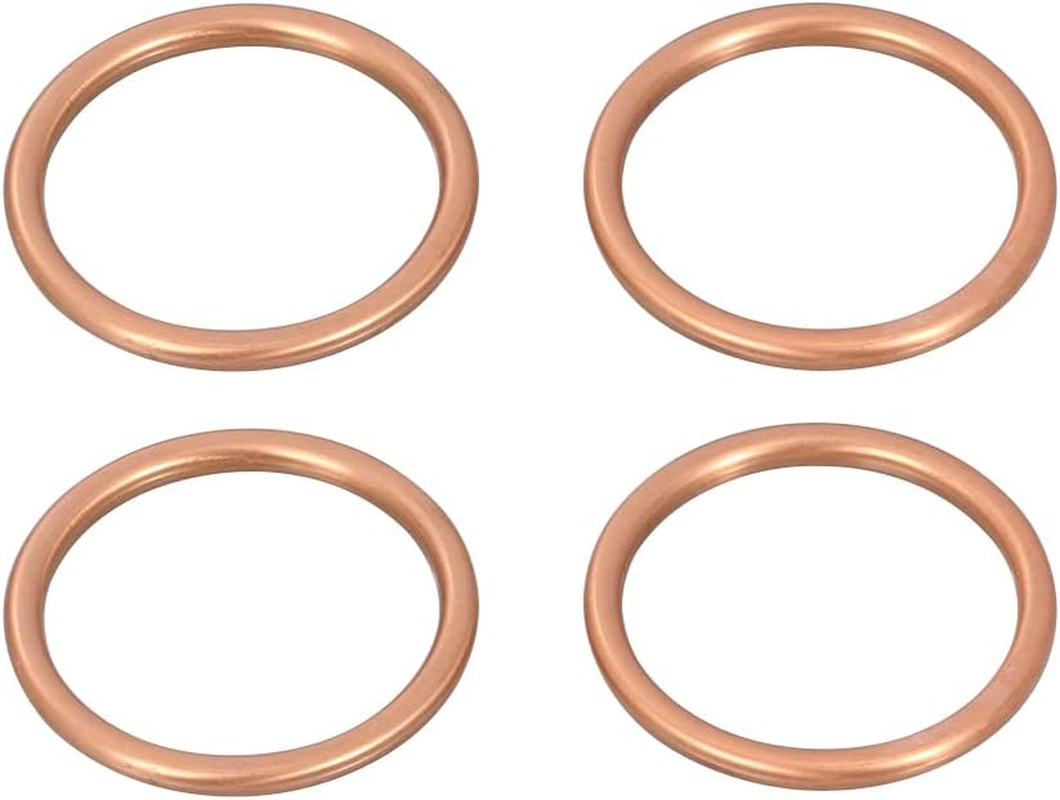 Kitaco Exhaust Muffler Gasket (XS-20), GSX-R1000R/ABS (DM11G), KATANA (GT79B), Hayabusa (EJ11A), Etc. 963-2000020 Copper