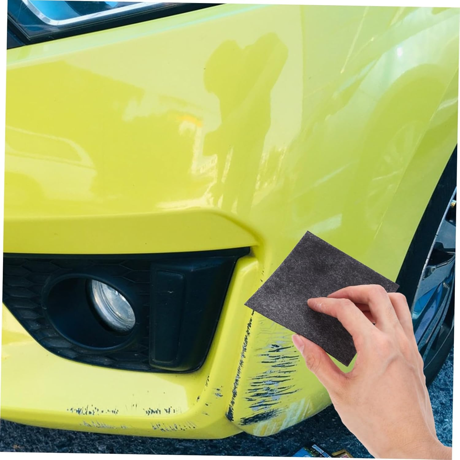 HOODANCOS 6Pcs Car Scratch Repair Cloth Sparkle Cloth for Auto Scratch Remover for Vehicle Paint Care image number 1