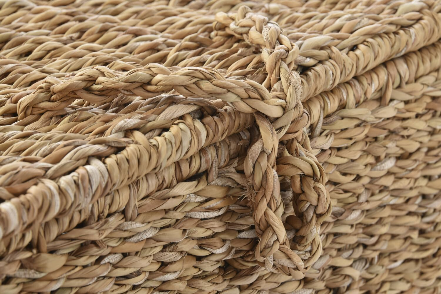 CESTA SEAGRASS HERRO Set of 3 50 X 34 X 25 Cm Natural image number 3