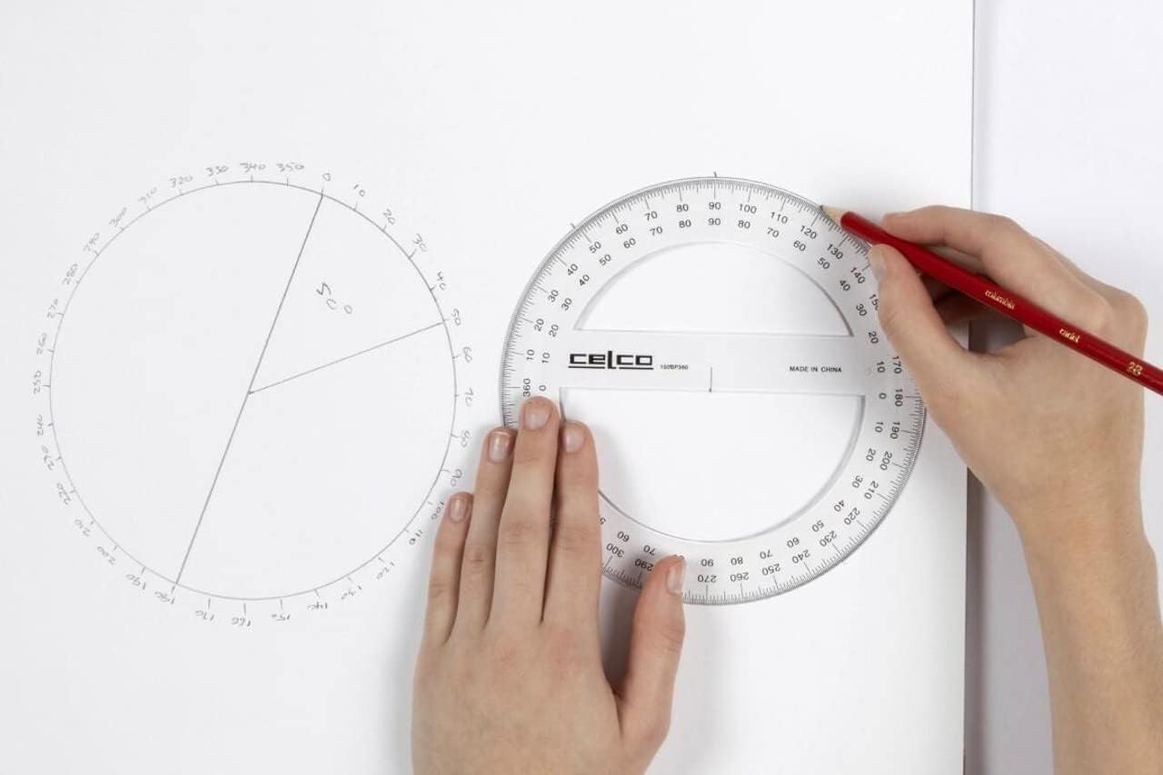 Celco 360 Degree Protractor, 15 Cm image number 1