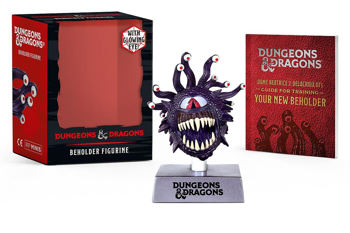 Dungeons & Dragons: Beholder Figurine: with Glowing Eye!