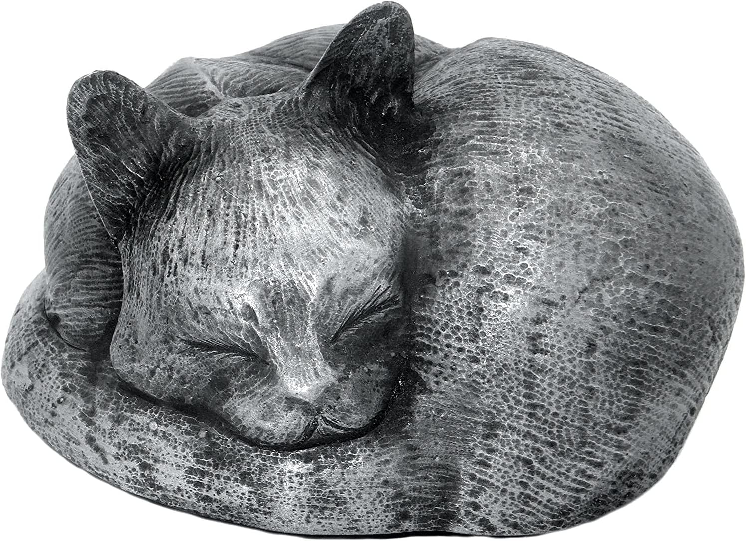Rainbowbridge at Peace Cat Urn for Ashes - Handcrafted Cat Memorial - Pet Urn Suitable for Indoor & Outdoor Use image number 3