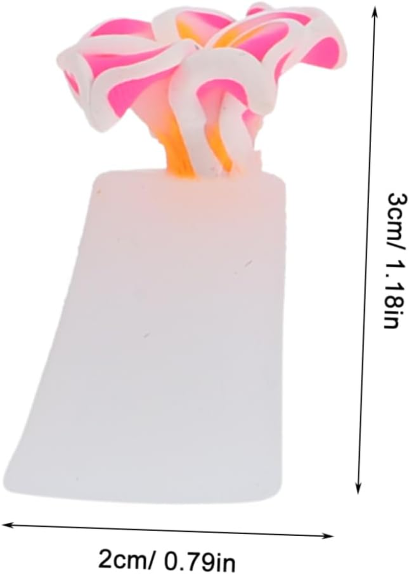 DEARMAMY 3 Sets Silicone Toe Separators for Pedicures Comfortable Nail Polish Application Professional Nail Care Tool Pink Soft Material Easy to Clean and Fit image number 6