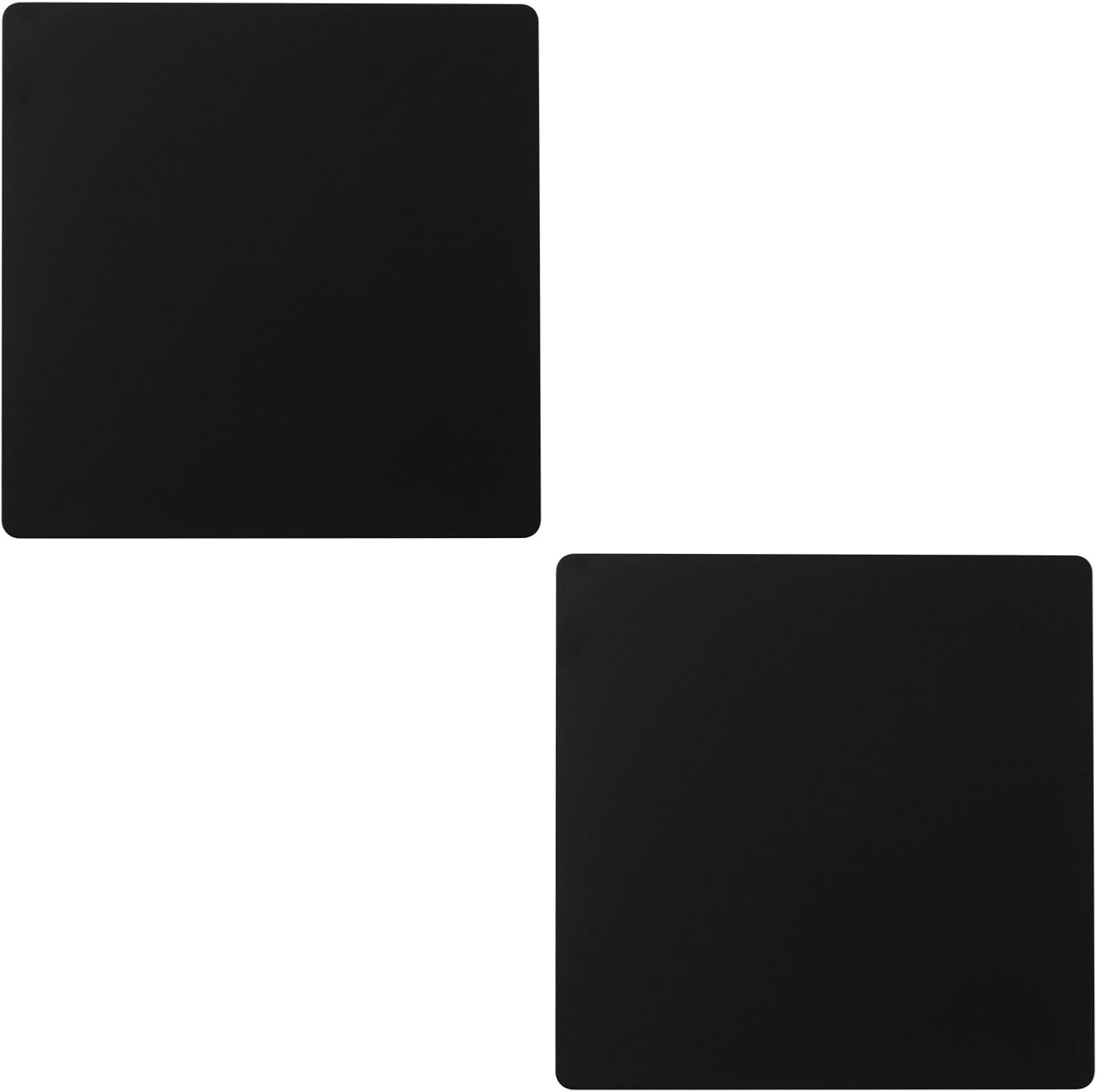 UFURMATE White Blank Cover Wall Plate, 2PCS Plastic Screwless Wall Hole Plate 2-Gang Blank Device Outlet Cover Electrical Covers for Unused Outlets or Switches (189 * 110Mm)