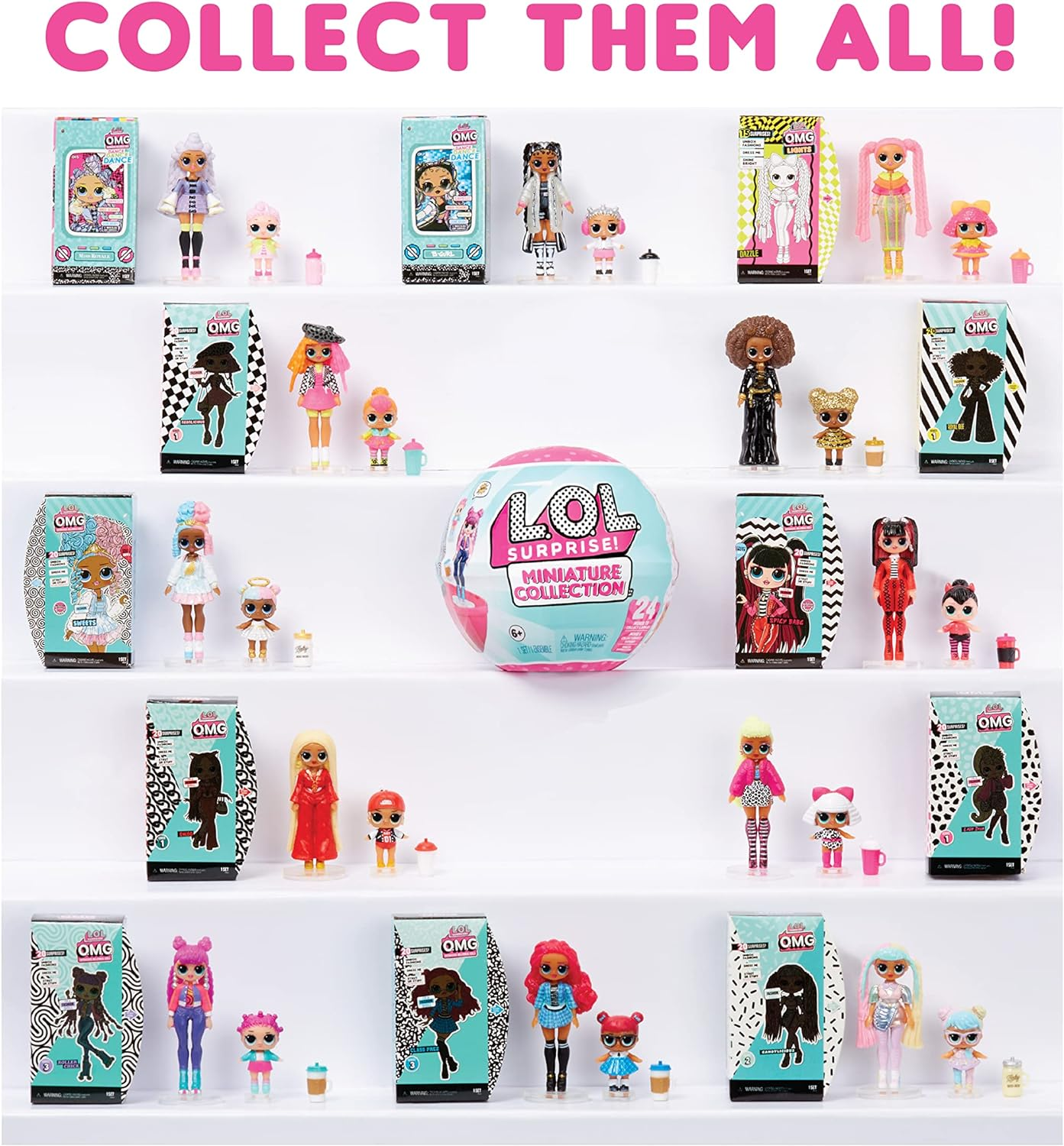 L.O.L. Surprise! Mga'S Miniverse Miniature Collection - with a Miniature Version of a LOL OMG Fashion Dolls and Sisters, Accessories and Mini Packaging - for Girls and Boys Ages 4+ image number 3
