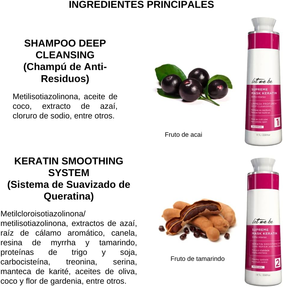 Let Me Be Supreme Liss Control Hair S/Frizz 2X1L/33.81.Fl.Oz. image number 4