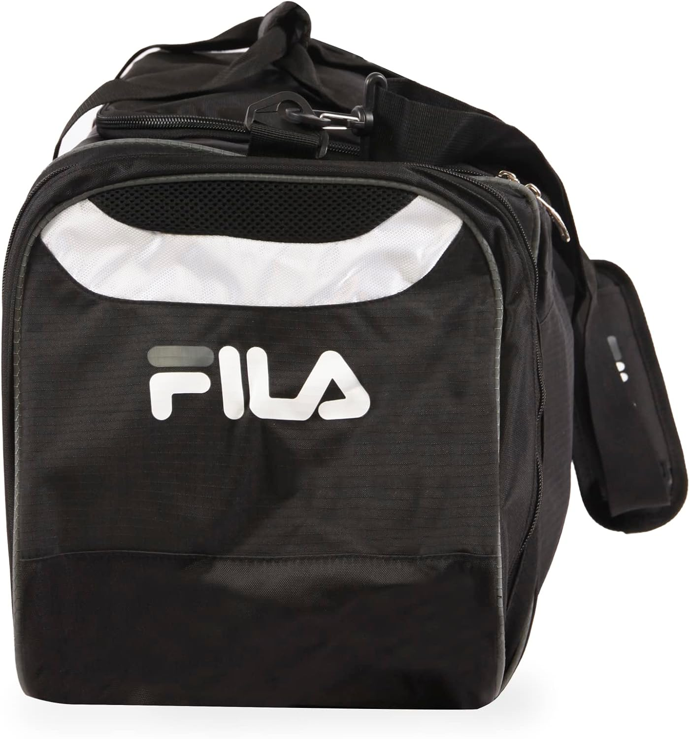 Fila Acer Large Sport Duffel Bag, Black Charcoal, Black Charcoal, Acer Large Sport Duffel Bag