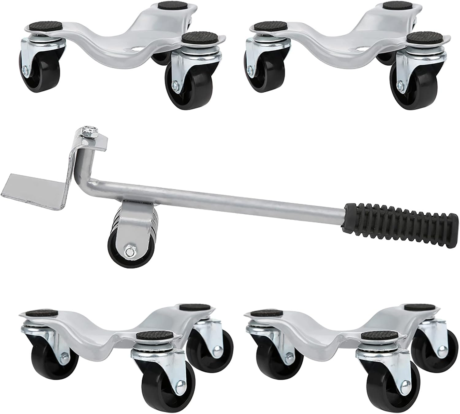 Leverage Principle Moving Tools Labor-Saving Mover, Furniture Transport Set, Heavy Object Transport for Furniture Transport Worker To image number 1