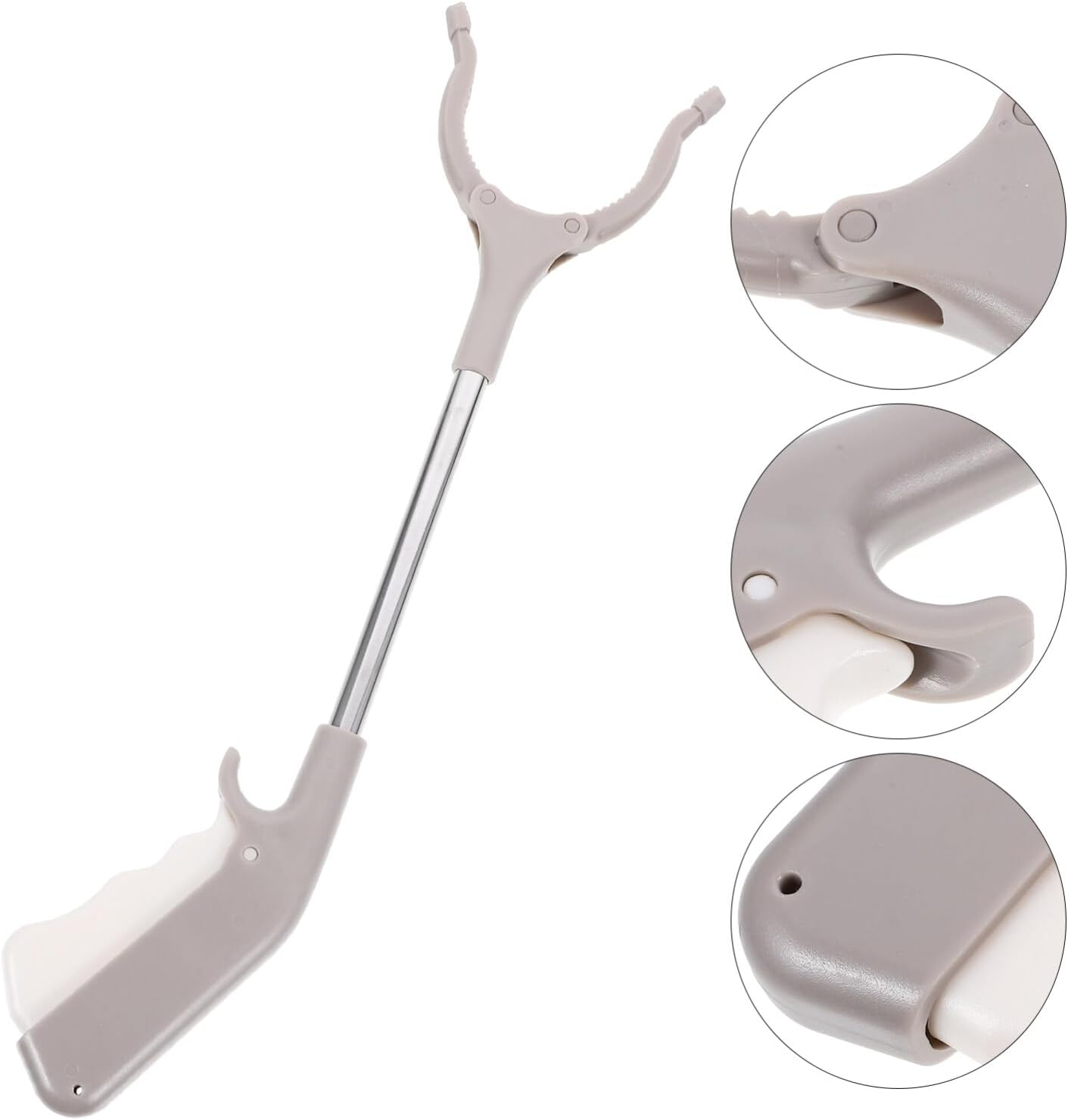 Gatuida 2Pcs Grabber Reacher Tool Foldable Reacher Grabber Pickup Tool Trash Picker Claw Reacher Grabber Tool Litter Picker Gripper Garbage Clip image number 6