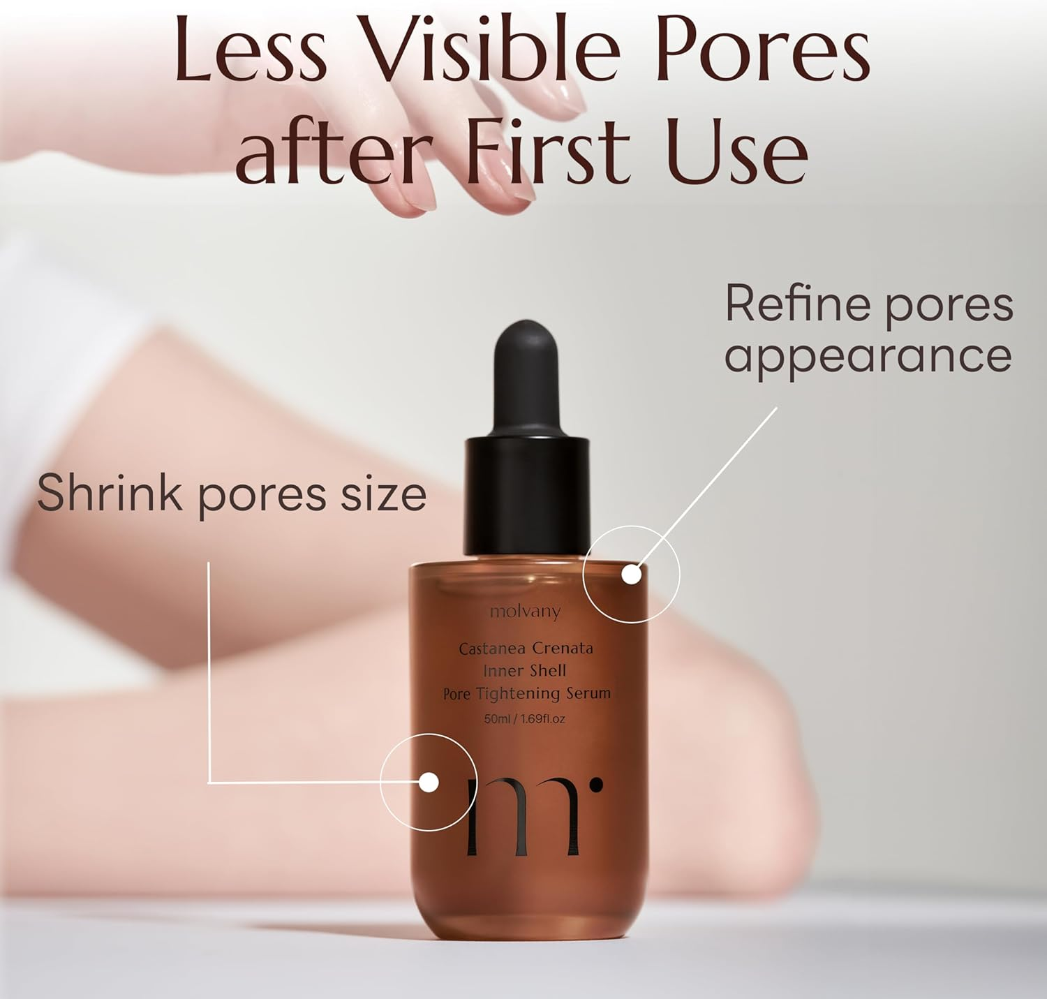 Molvany Castanea Crenata Inner Shell Pore Tightening Serum 50 Ml image number 6