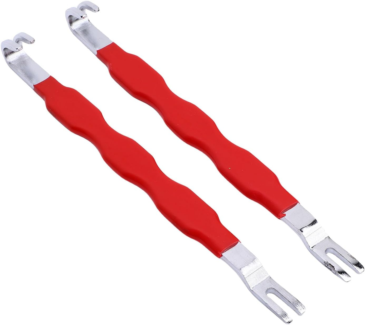 Denash 2PCS Electrical Disconnect Pliers 13120, Automotive Terminal Connector Remover Tool, Connector Plug Pliers Universal Fit for Cars Trucks image number 6