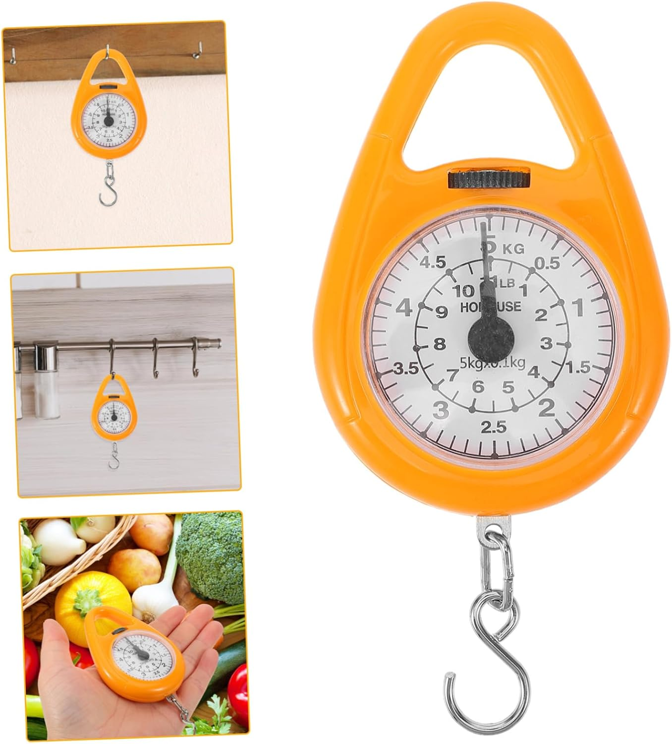 CIYODO Handheld Mechanical Luggage Scale Lightweight Portable Weighing Tool Perfect for Travel image number 5