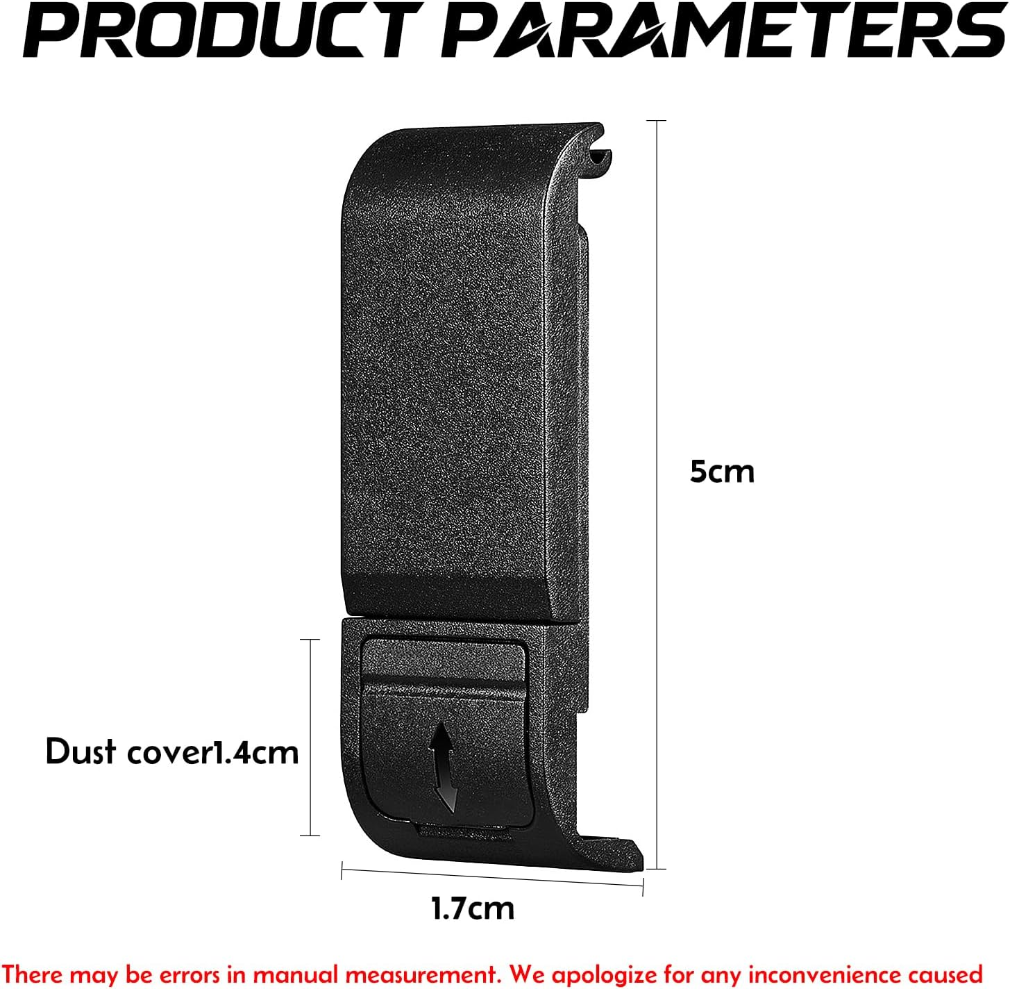 Powerful Replacement Side Door Battery Cover for Gopro Hero 9/10/11/12 Full Protection Side Door Case image number 4