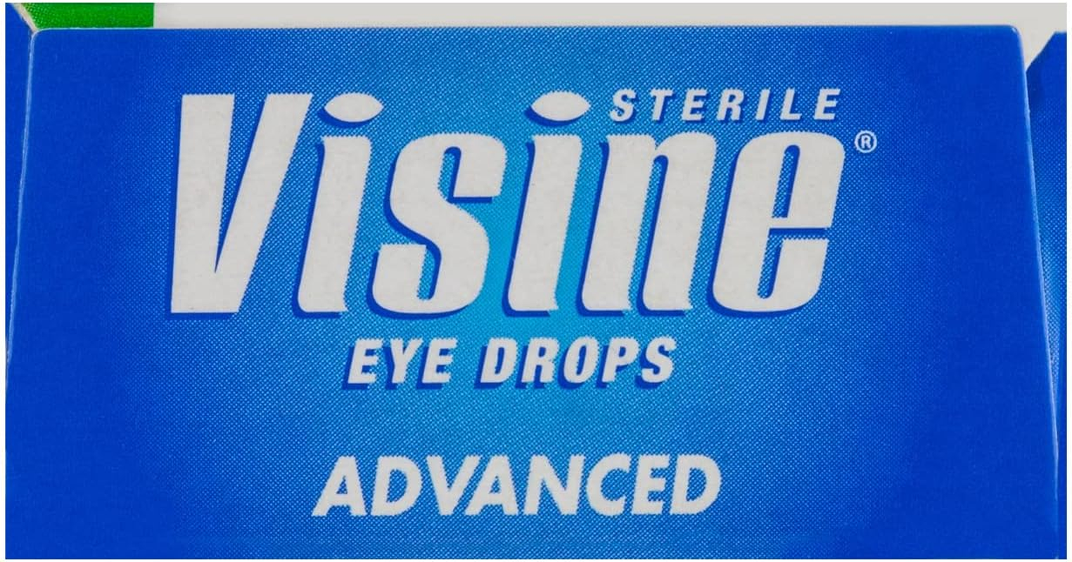 Visine Advanced Eye Drops, 15 Milliliters image number 1