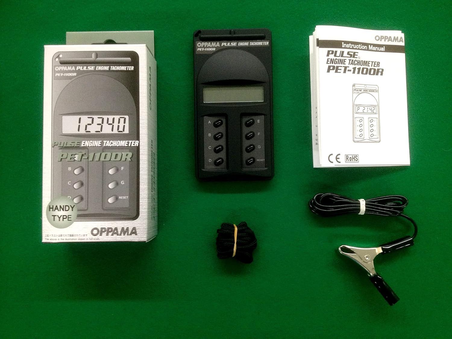 Oppama Industrial OPPM Pulse Engine Tachometer PET-1100R image number 1