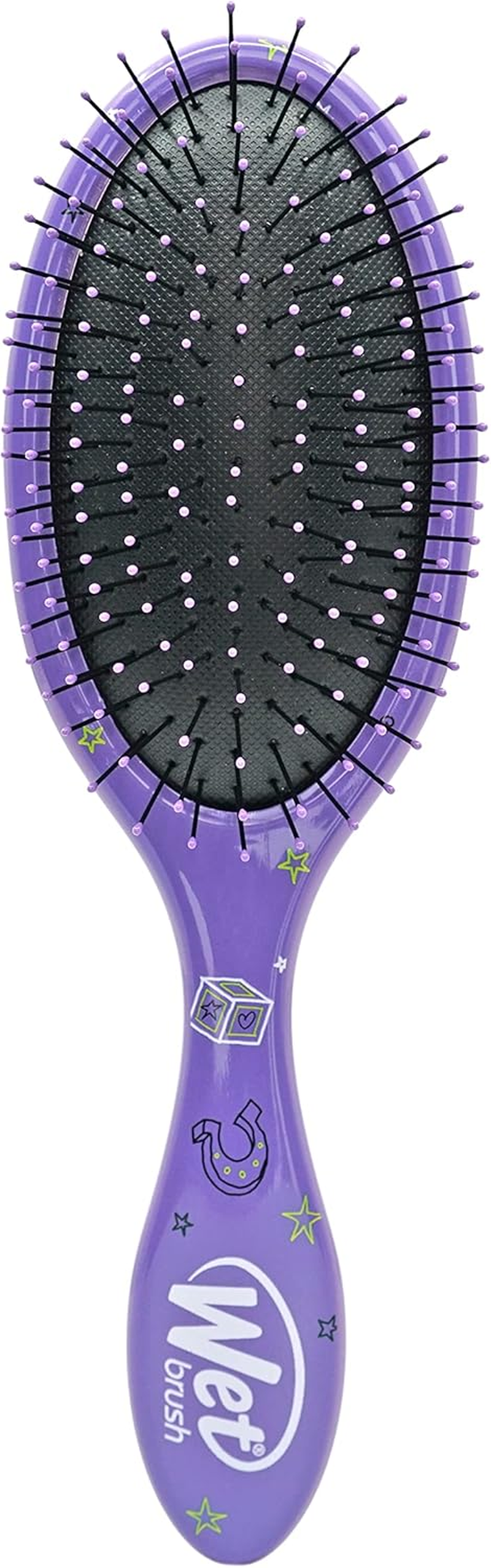 Wetbrush Original Detangler Hair Brush with Ultra Soft Intelliflex Bristles to Gently Separate Knots with Ease, Does Not Rip Hair, for All Hair Types, Disney Celebration Collection, Ariel image number 1