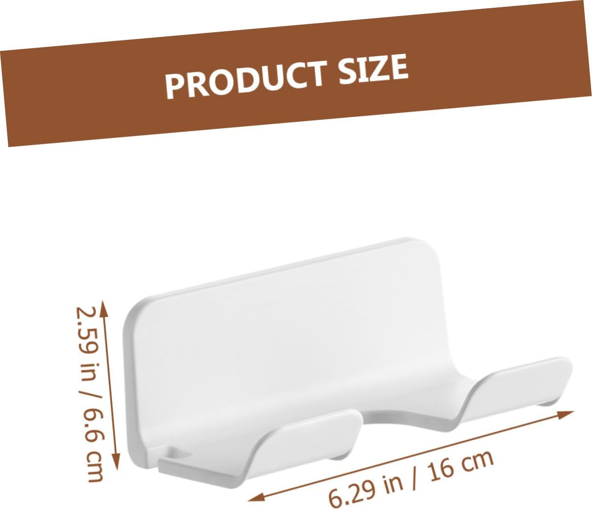 ELAYARD Wall-Mounted Hair Dryer Stand Punch-Free Hair Dryer Rack for Home and Salon No Drilling Required Space-Saving Holder image number 6