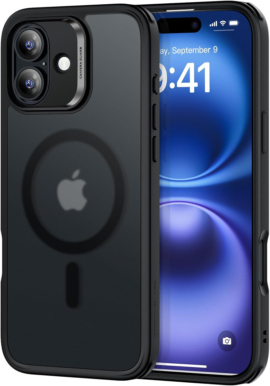 ESR for Iphone 16 Pro Max Case (4 in 1) Set, Translucent Matte Case with Screen Protector, Compatible with Magsafe, Military-Grade Protection, Classic Series, Clear