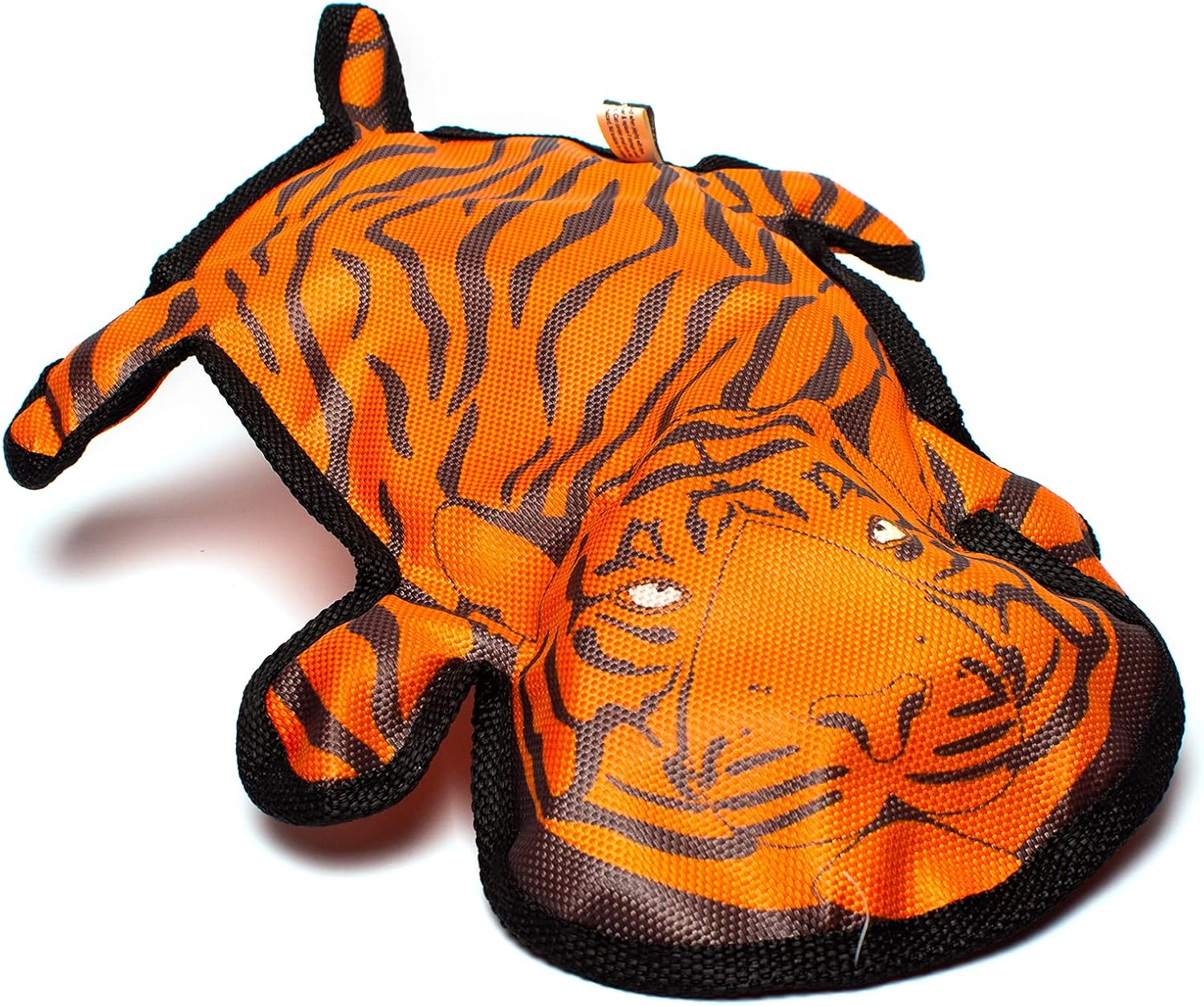 Petface Seriously Strong Plush Tiger Dog Toy, 4 X 22.5 X 34.5 Cm