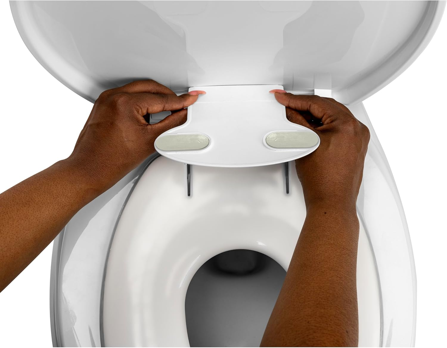 Ingenuity Flip & Sit Potty - Semi Permanent Easy Fit Potty Seat for Ages 18 Months + image number 3