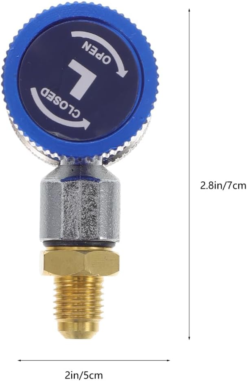 Sherchpry Car Air Conditioning Tool Set R134A Quick Coupler Adapter Automotive Ac Fittings Metal Sae Connector for Vehicle Aircon Hose Maintenance image number 2