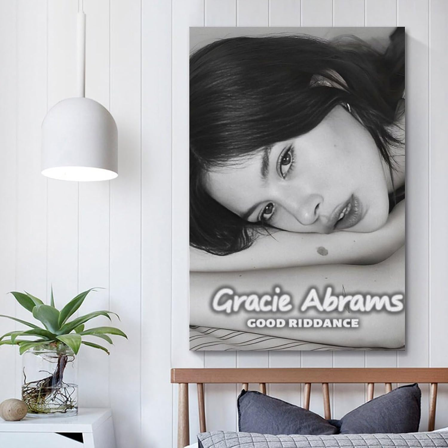Gracie Abrams Poster Poster Canvas Painting Wall Art Picture Home Decor Print for Bedroom Living Room Dorm Study Bar Office 16X24Inch(40X60Cm) Unframe-Style image number 2