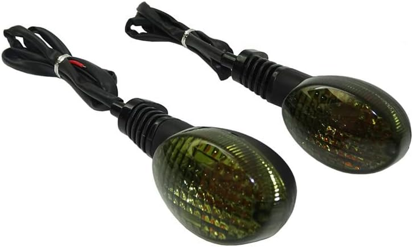 Waase Front or Rear Turn Signals Blinker Bulb Indicator Light for Kawasaki Vulcan S 650 EN650 2015 2016 2017 2018 2019 2020 2021 - Clear Lens image number 5