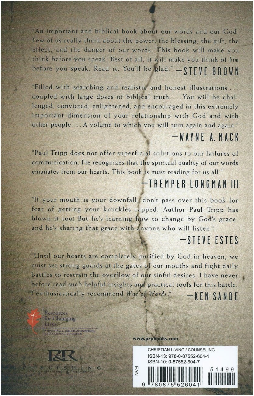 War of Words: Getting to the Heart of Your Communication Struggles (Resources for Changing Lives) image number 2