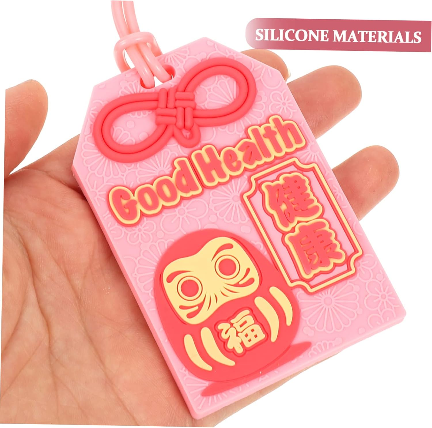 VALICLUD 6Pcs Silicone Luggage Tags Portable Baggage Tag Labels Travelling Suitcase Name for Luggage Checked and Boarding image number 1