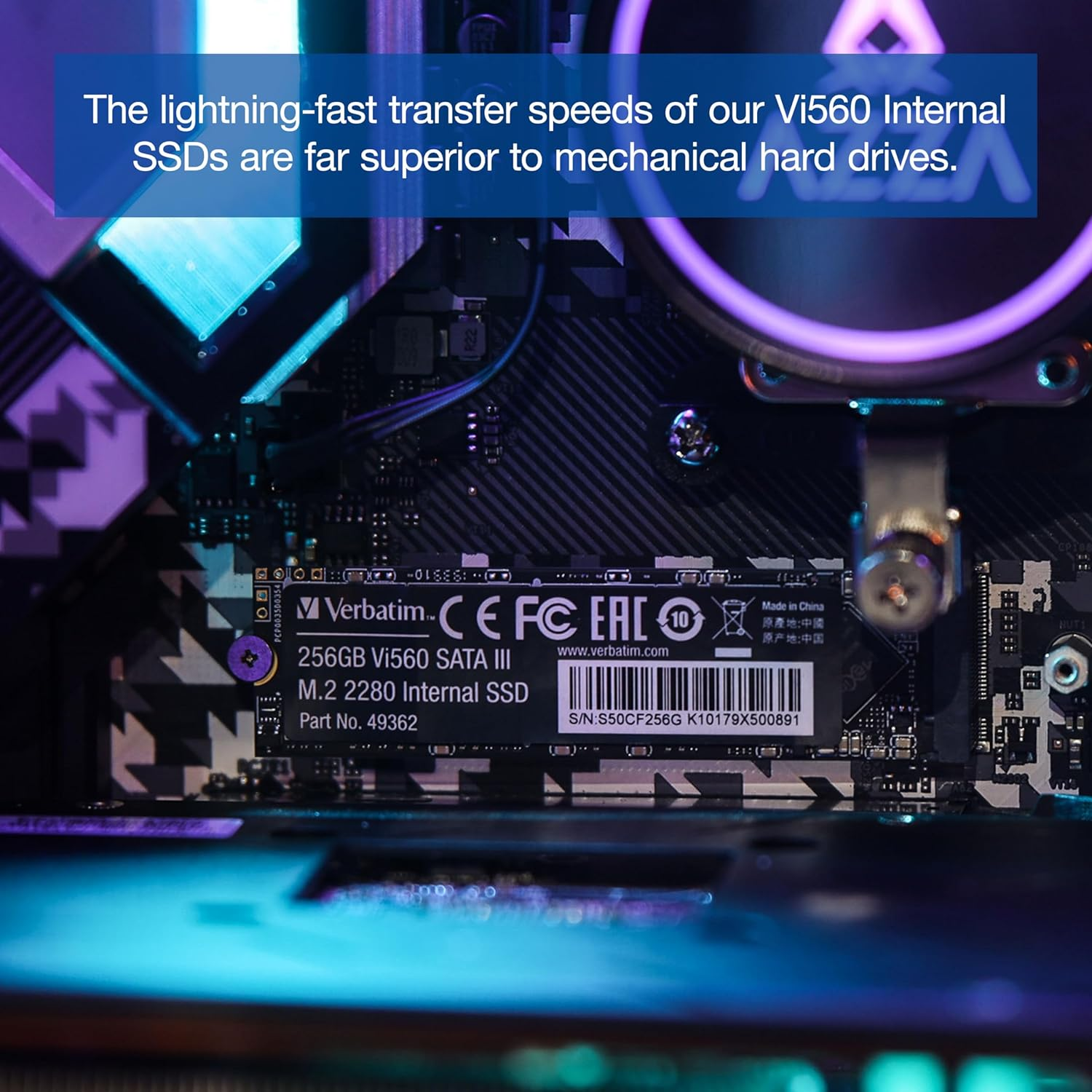 M.2 SATA III 2280 Internal SSD 1TB (Vi560)