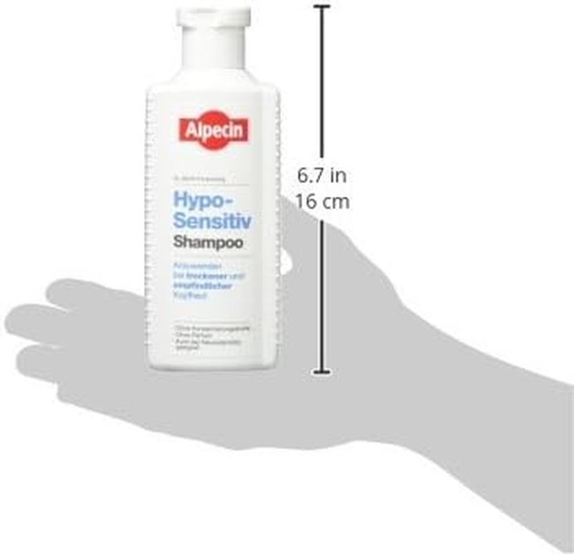 Alpecin Hypo-Sensitiv Shampoo - 1 X 250 Ml - Hair Shampoo for Dry and Sensitive Scalp | No Dyes and No Perfume image number 1