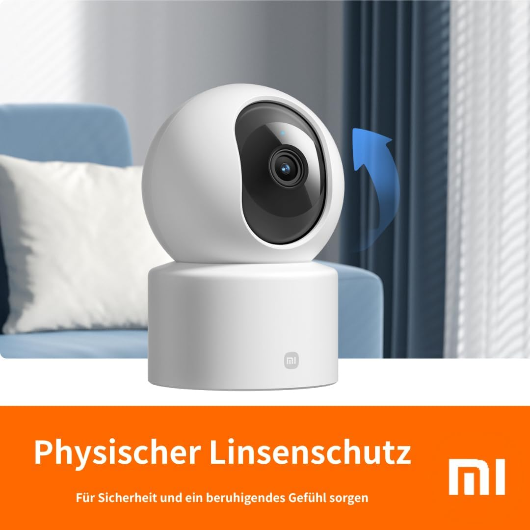 Xiaomi Smart Camera C301, Indoor Camera, Dome Camera, Super Clear 2K Image Quality, 3 Megapixel, 3MP, Large Aperture, Full Colour Night Vision, Human Detection, Voice Control, Fully Encrypted image number 4
