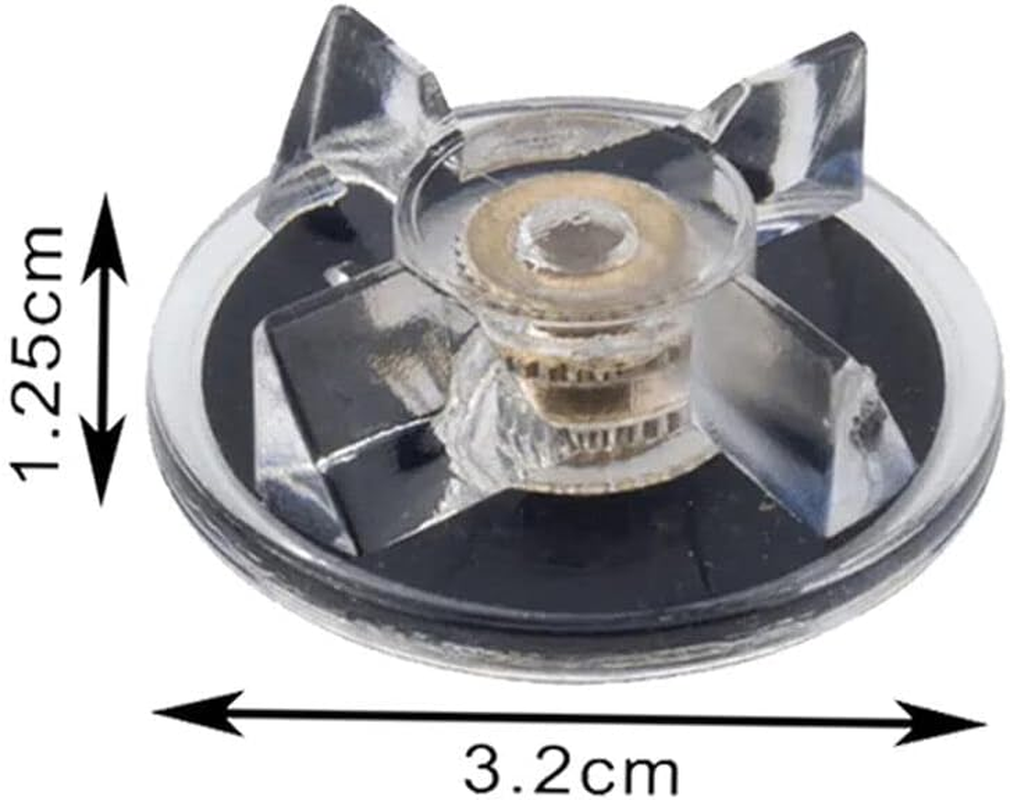 For Magic Bullet Replacement Spare Parts 3 Plastic Gear Base + 2 Rubber Gear image number 4