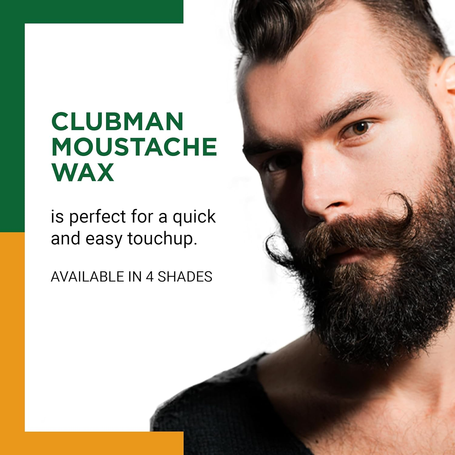 Clubman Moustache Wax Hang Pack - Neutral, 0.5 Oz image number 2