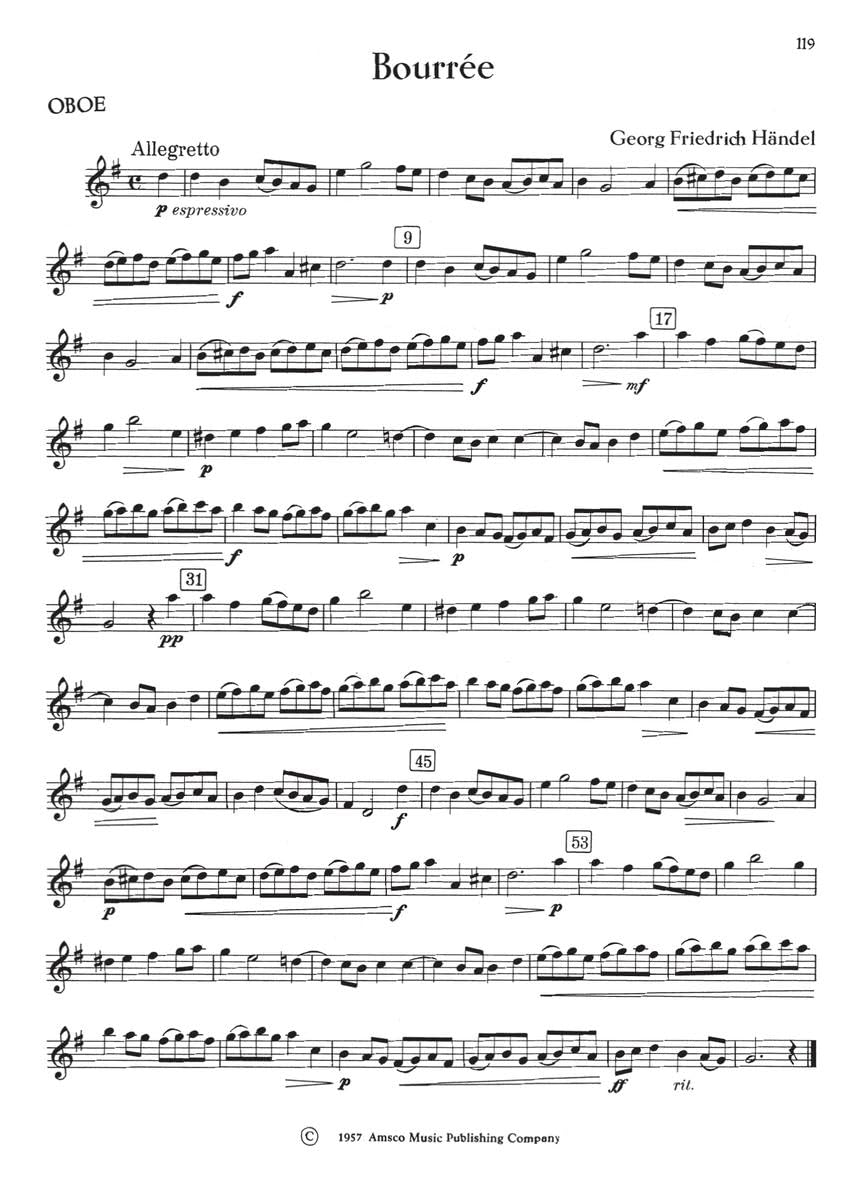 Oboe Solos: Everybody'S Favorite Series, Volume 99 image number 2