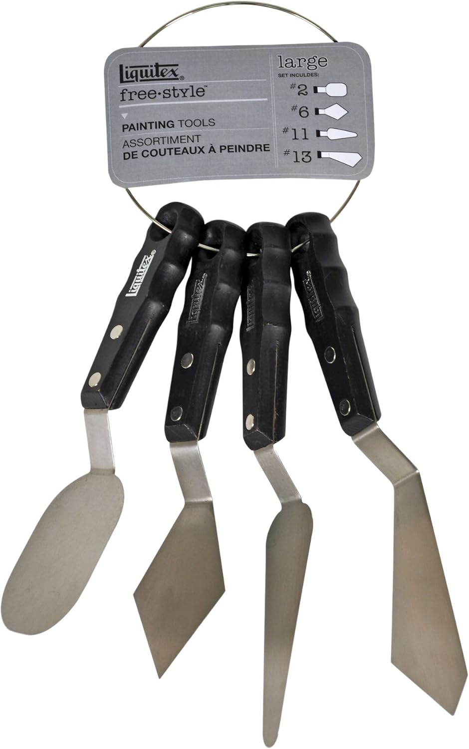 Liquitex Professional Freestyle Traditional Knives 6-Piece Ring Set image number 5