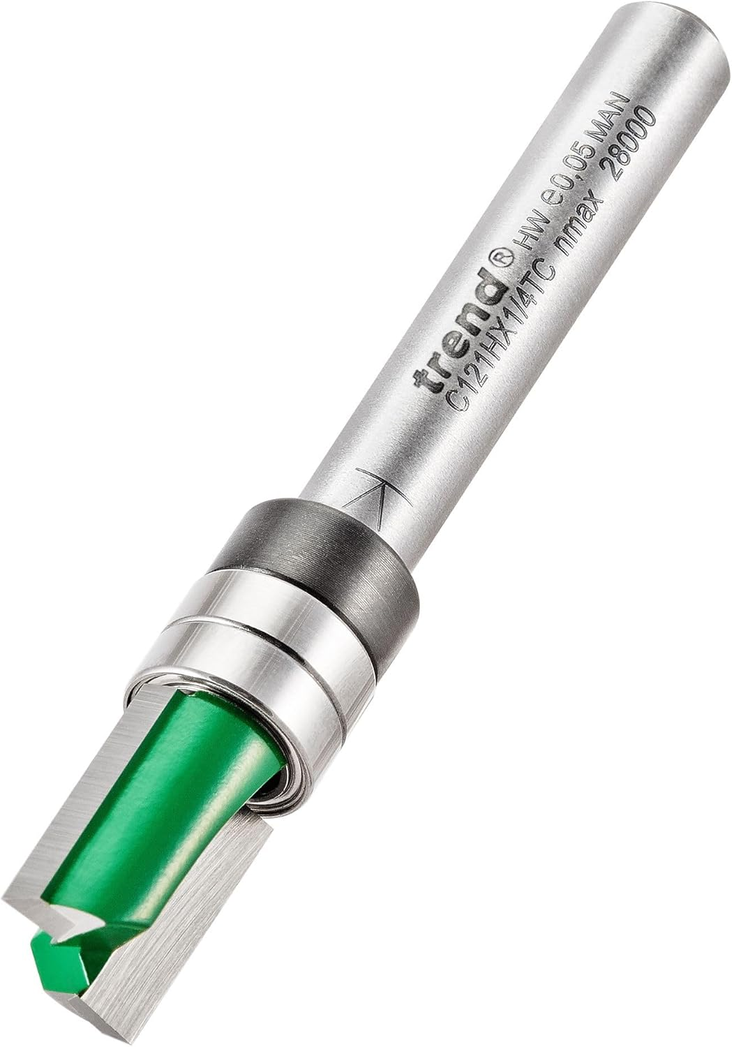 Trend C214X1/2TC Craft Pro Bearing Guided 3 Degrees Edge Router Cutter, 50 Mm Cutting Length image number 4